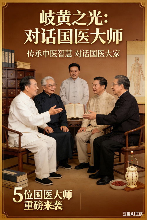 岐黄之光：对话国医大师海报
