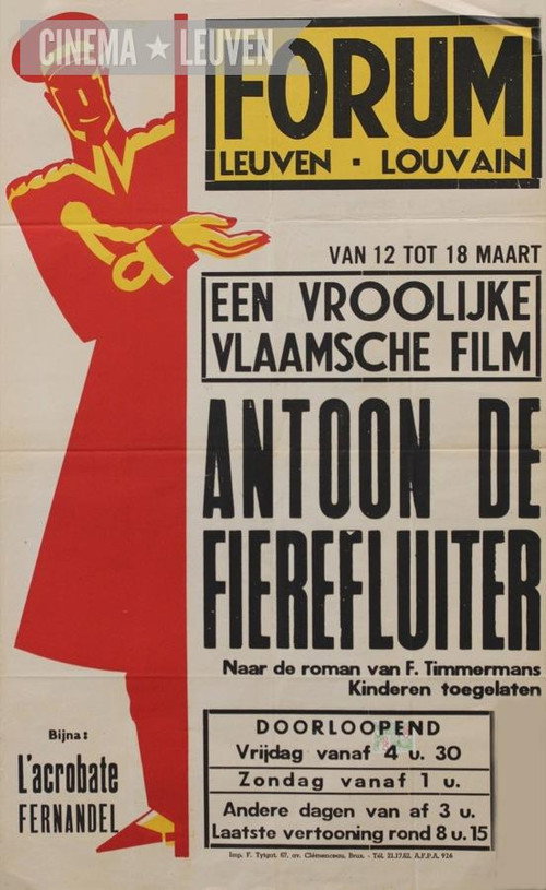 Antoon, de flierefluiter poster 2
