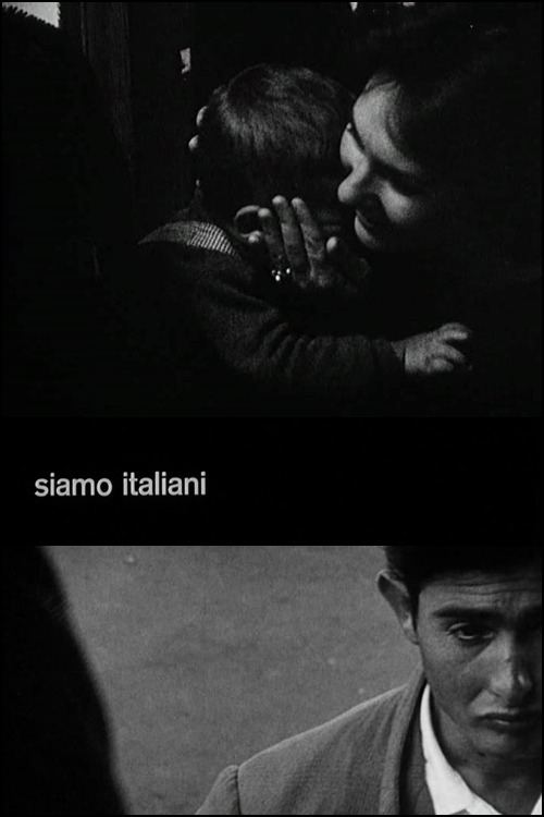 Siamo italiani poster