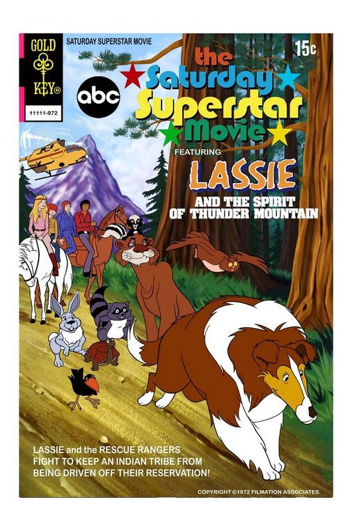 Lassie and the Spirit of Thunder Mountain电影海报