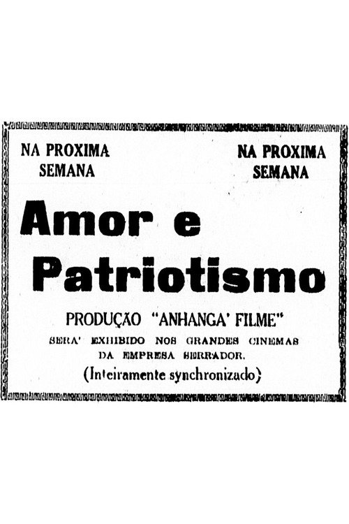 Amor e Patriotismo poster 2