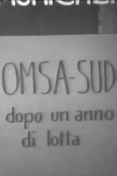 Omsa Sud. Dopo un anno di lotta电影海报