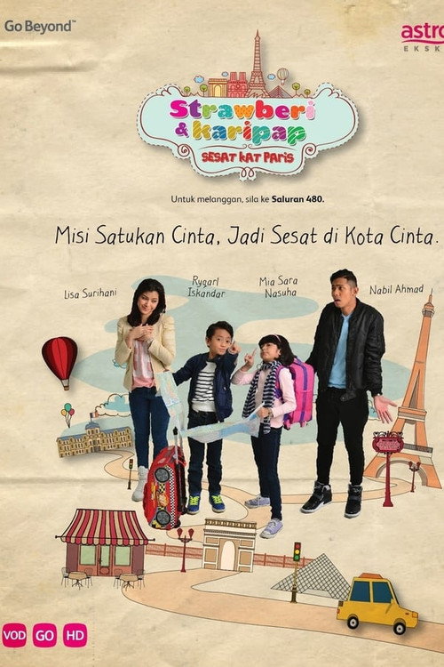 Strawberi Karipap Sesat Kat Paris poster 2