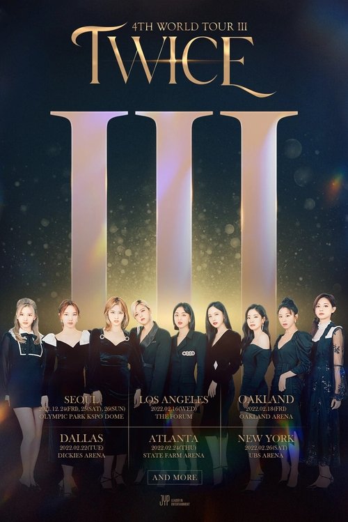 Beyond LIVE -TWICE 4TH WORLD TOUR ‘Ⅲ’ : SEOUL Poster