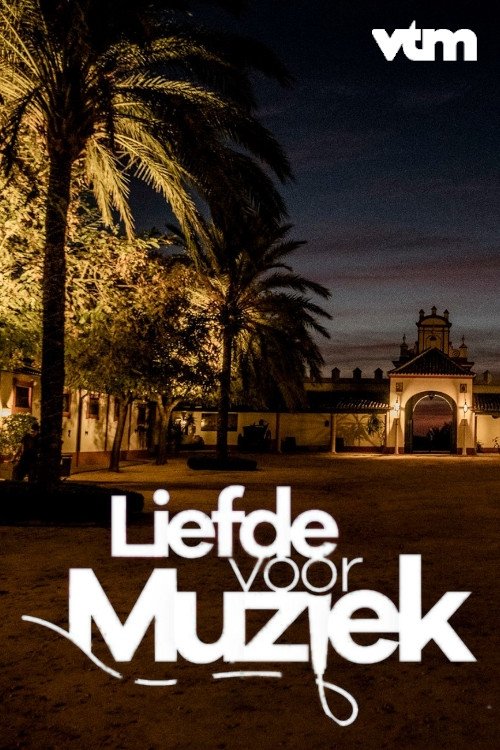 Background poster of Liefde voor muziek blurred