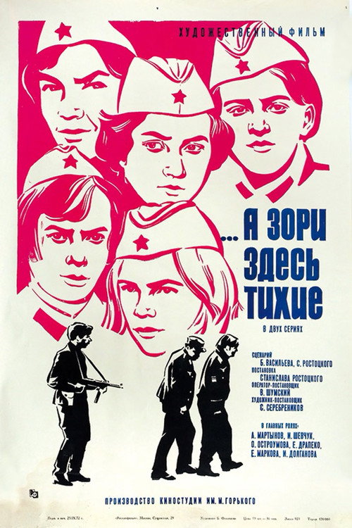 А зори здесь тихие电影海报