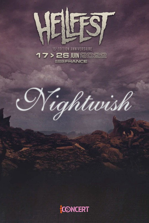 Nightwish - Au Hellfest 2022 poster 3