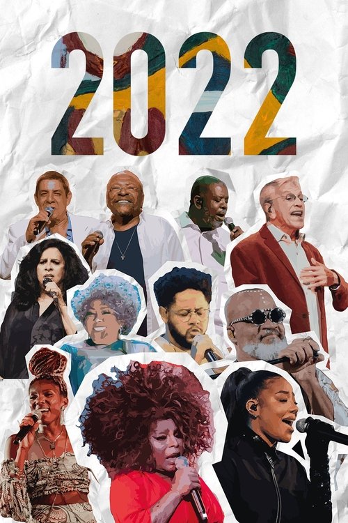 Background poster of 2022 blurred
