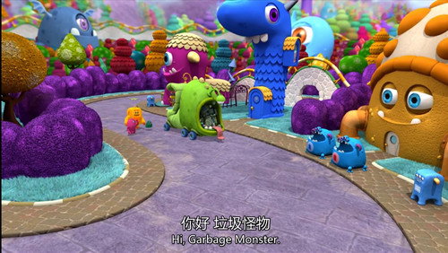 Garbage Monster Delivers