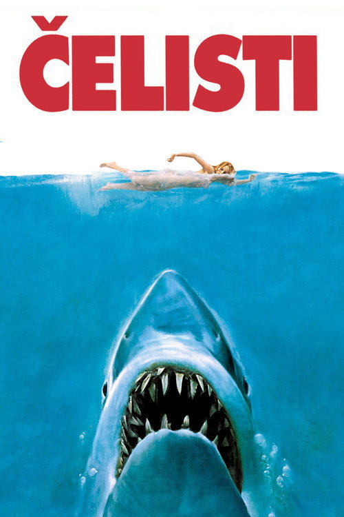 Čelisti poster Čelisti (1975) s českými titulky