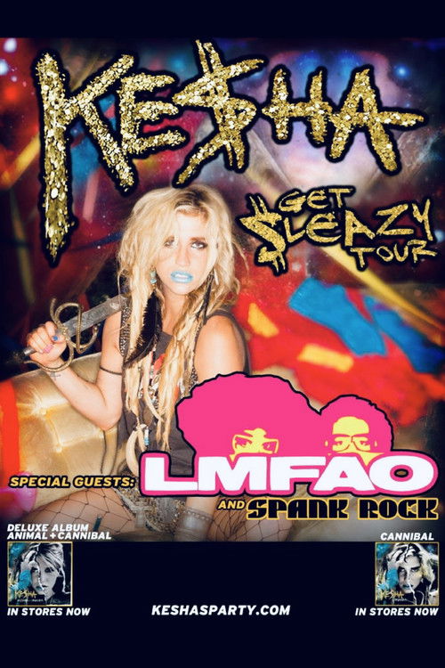 Ke$ha: Get $leazy Tour Poster