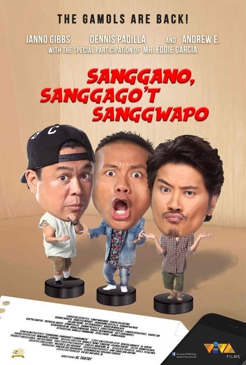 Watch Sanggano, Sanggago't Sanggwapo (2019) Full Movie Online Free