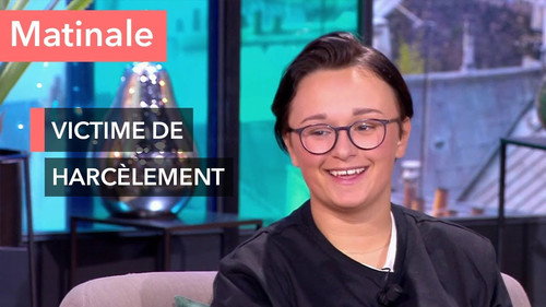 Morning show: news about Mélody, a teenager who is being bullied