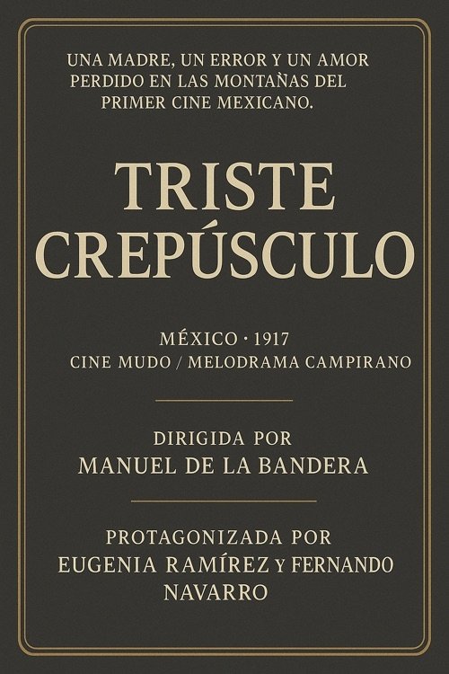 Triste crepúsculo
