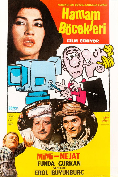 Hamam Böcekleri Film Çekiyor Poster