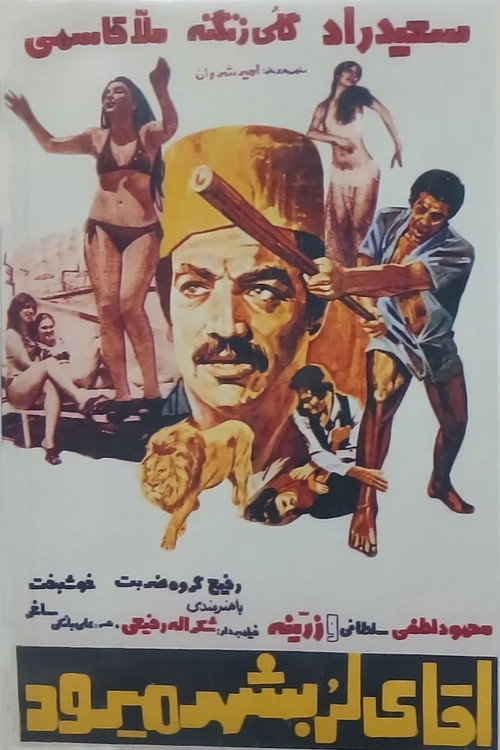 Agha-ye Lor be shahr miravad poster 3