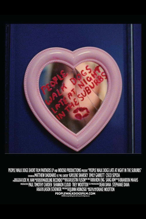 People Walk Dogs Late at Night in the Suburbs poster 2