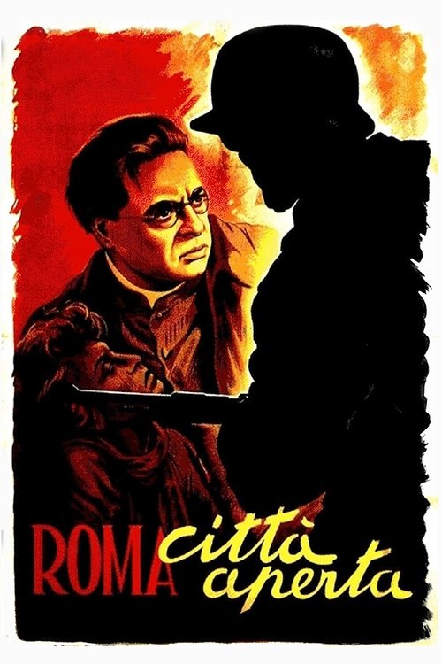 Řím, otevřené město poster Řím, otevřené město (1945) s českými titulky