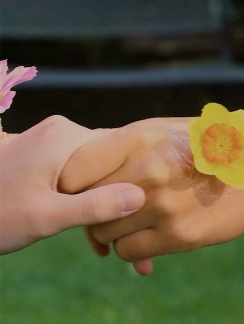 Mano de Flor Poster