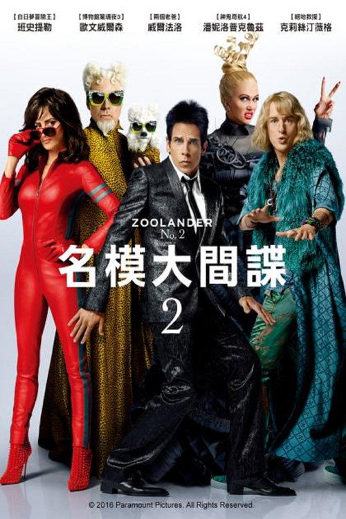 超级名模2电影海报