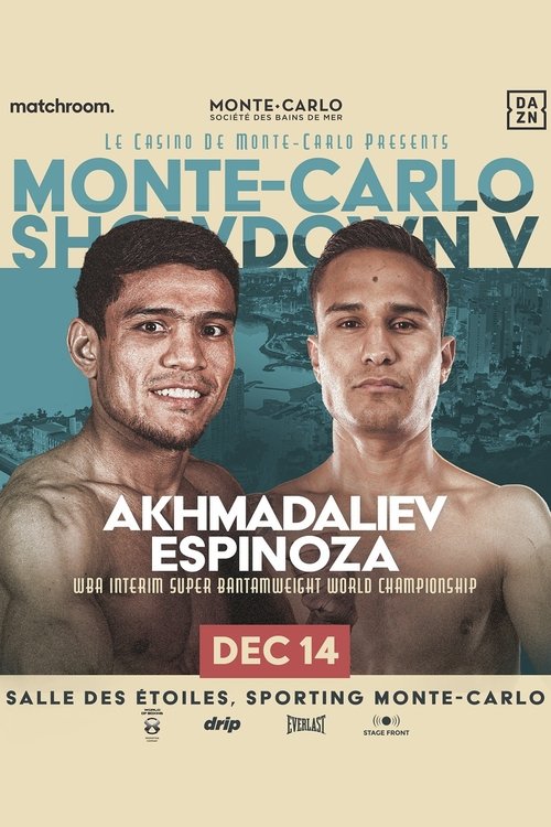 Murodjon Akhmadaliev vs. Ricardo Espinoza Poster