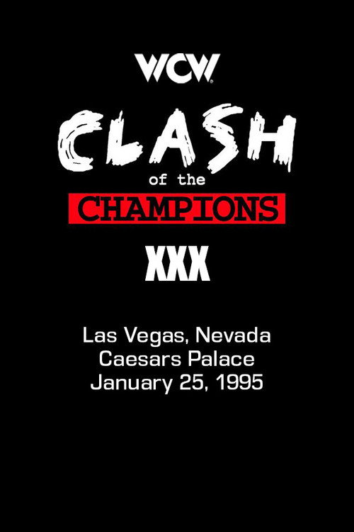 WCW Clash of The Champions XXX poster 2
