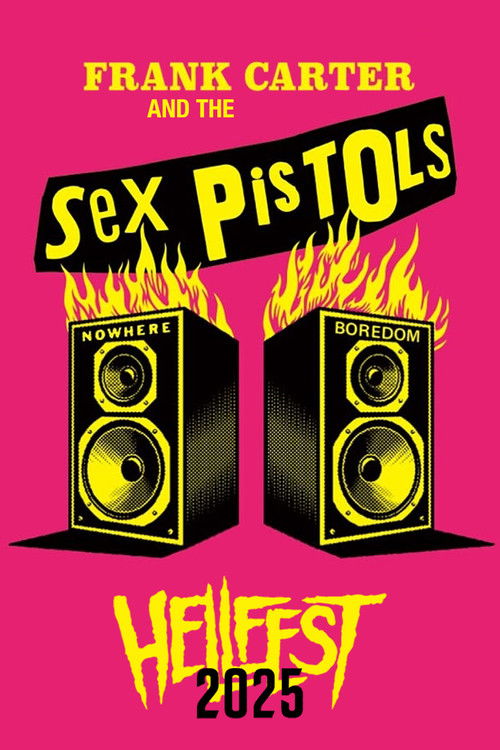 Sex Pistols & Frank Carter - Hellfest 2025 Poster