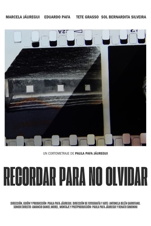 Recordar para no olvidar poster