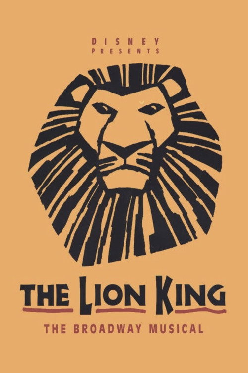 The Lion King Broadway Musical Poster