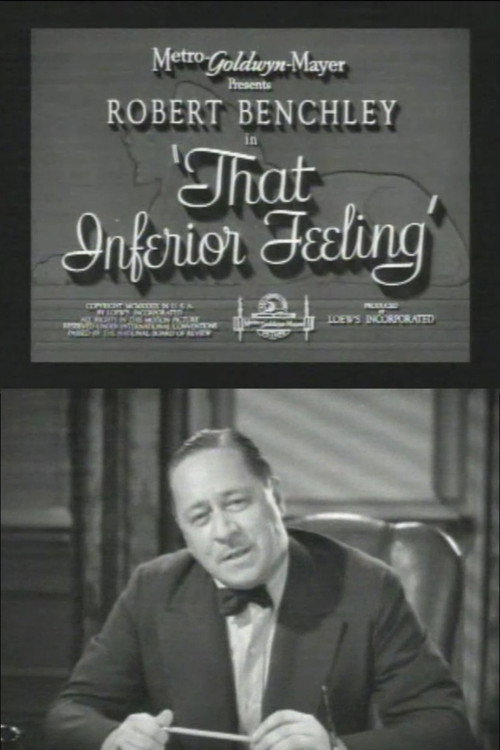 That Inferior Feeling Poster