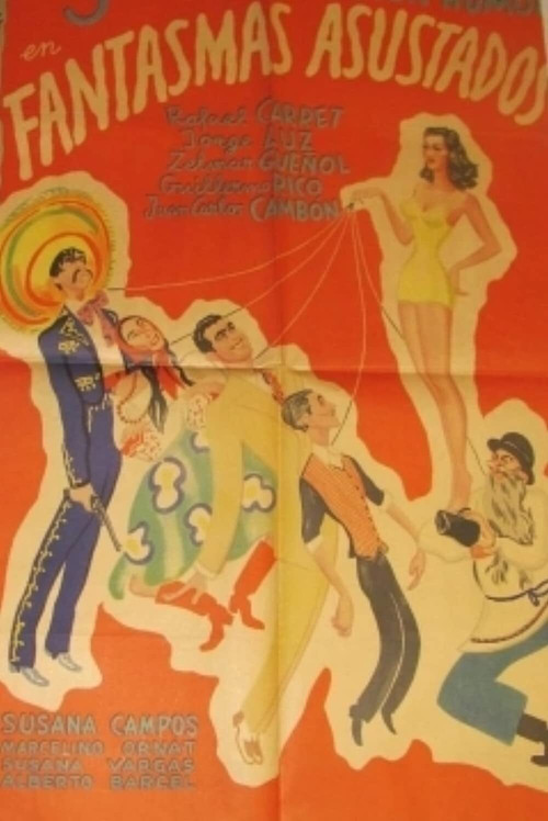Fantasmas asustados poster 2