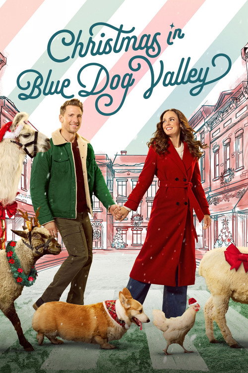 Christmas in Blue Dog Valley Poster