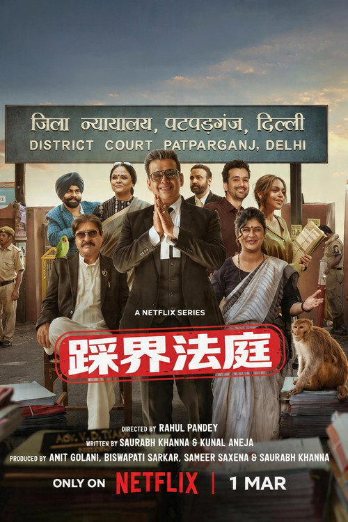 踩界法庭电影海报