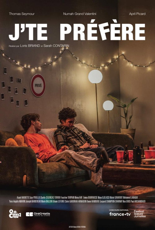 J'te préfère Poster