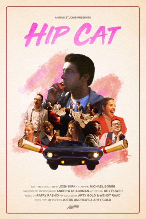 Hip Cat Poster