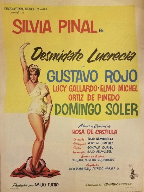 Desnúdate, Lucrecia poster 5