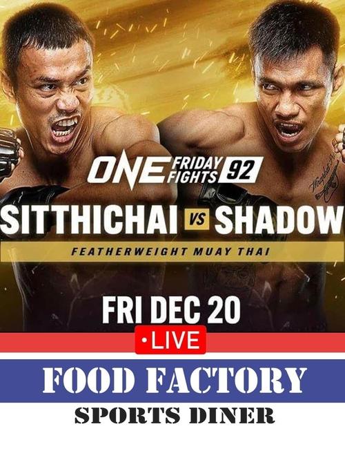 ONE Friday Fights 92: Sitthichai vs. Shadow Poster