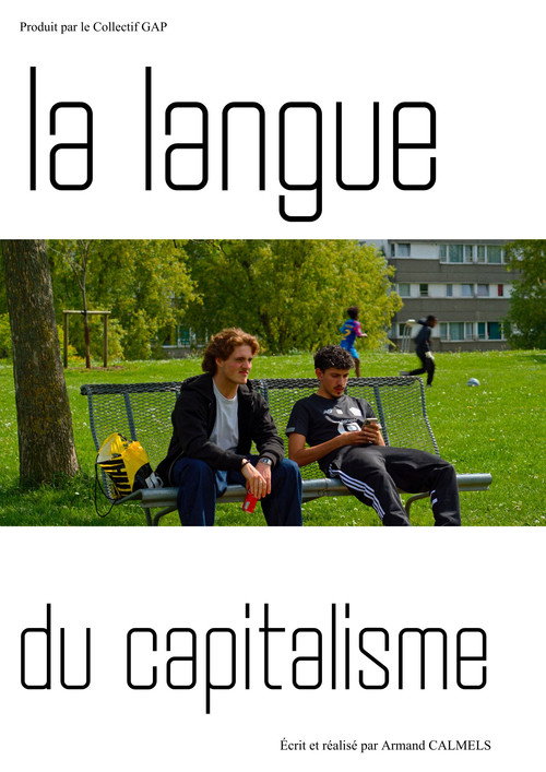 la langue du capitalisme poster