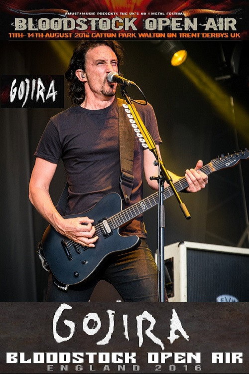 Gojira: Bloodstock Open Air 2016 Poster