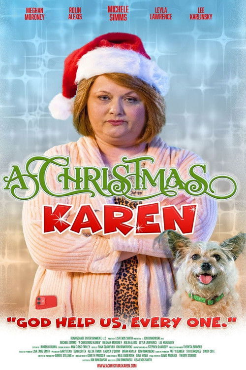 A Christmas Karen poster