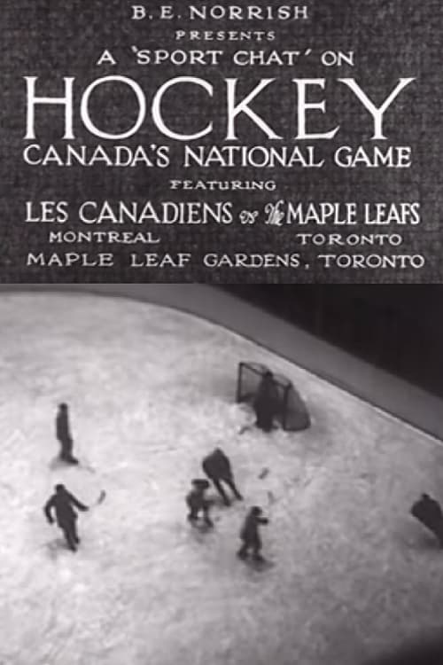 Poster Hockey: Canada's National Game 1932