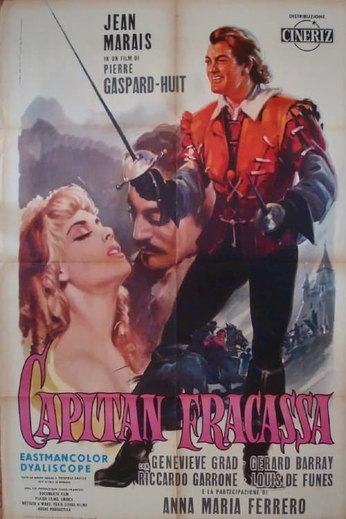 Poster Le Capitaine Fracasse 1961