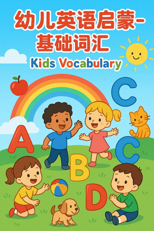 幼儿英语启蒙-基础词汇 Kids vocabulary