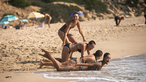 The Girls at the Back