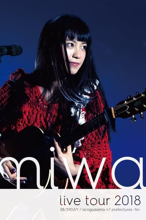 Poster miwa acoustic live tour 2018 