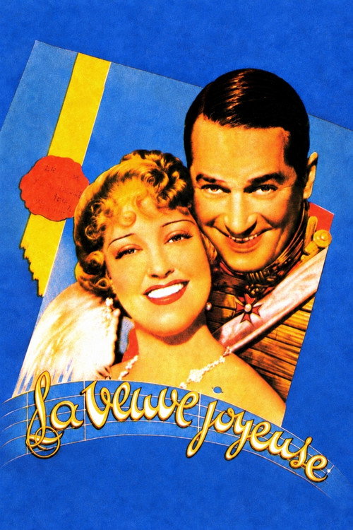 Affiche de La Veuve joyeuse