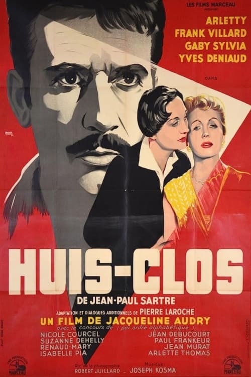 Poster Huis Clos 1954