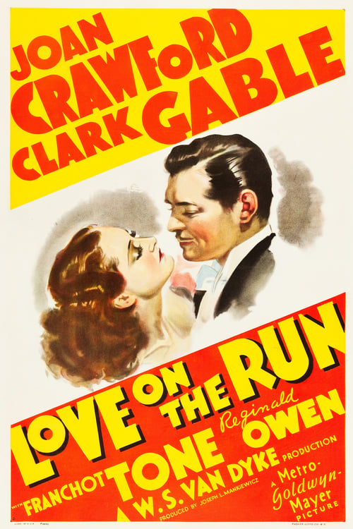 Poster Love on the Run 1936