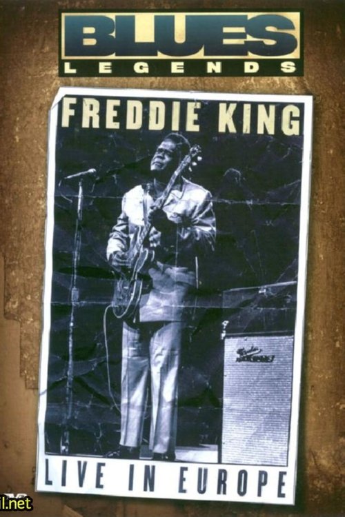 Freddie King Live in Europe movie poster player