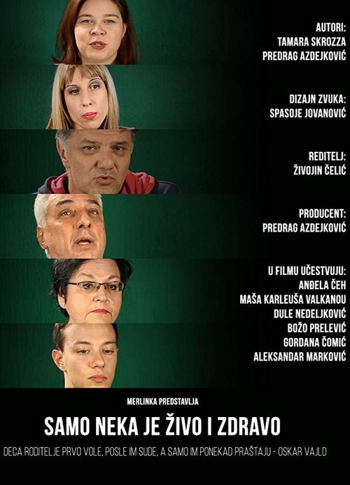 Samo neka je zivo i zdravo movie poster player